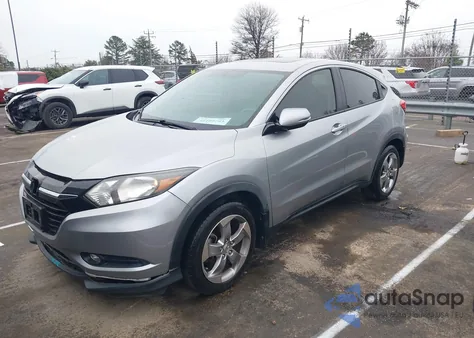 2017 Honda Hr-V Ex из США, поврежденный, VIN 3CZRU5H59HM725883